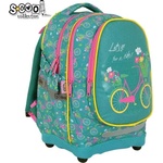 S-Cool Ученическа, анатомична раница scool® lets go for a ride с твърдо дъно, 24 л