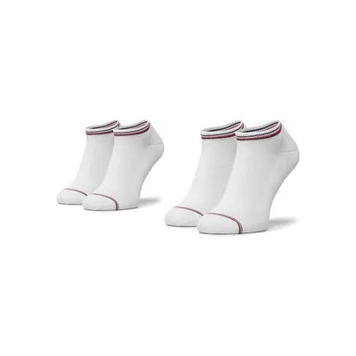 Tommy Hilfiger Комплект 2 чифта къси чорапи мъжки 100001093 Бял (100001093)