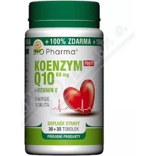 Bio Pharma Koenzym Q10 Forte 60 mg +Vitamín E 60+60 Bio-Ph tabliet