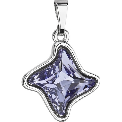 Pavona Přívěsek bižuterie se Swarovski krystaly modrá hvězdička 54034.3 tanzanite