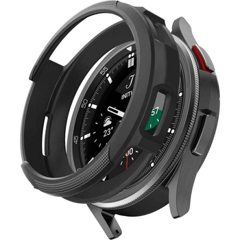 Spigen Удароустойчив калъф за Samsung Galaxy Watch 6 Classic (47mm) от Spigen Liquid Air - Черен мат - (8809896747998)