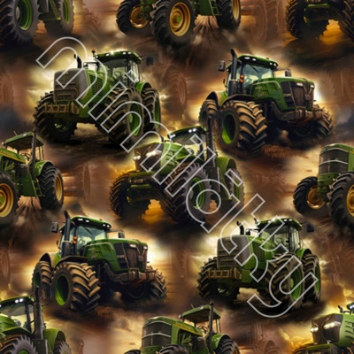 Softshell s beránkem tmavý traktor by MIMI