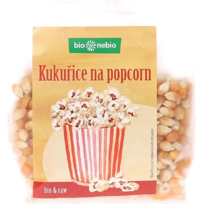 Bio Nebio kukurica na výrobu Popcornu BIO 250 g