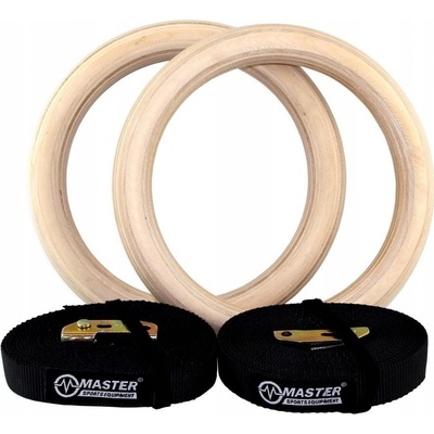 Master Drevené gymnastické kruhy 23 cm