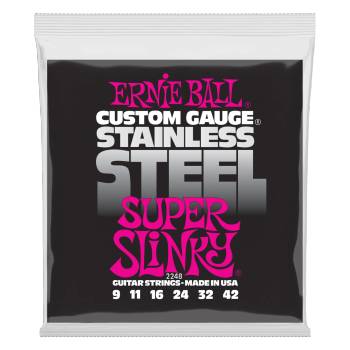 Image 1 of Ernie Ball 2248 Stainless Steel Super Slinky Струни за електрическа китара (P02248)