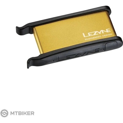 Lezyne Lever Kit sada lepení v Al boxe + montpáky, zlatá