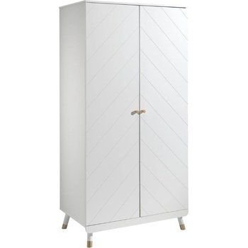 Vipack Billy 200 x 100 cm Bílá lakovaná