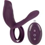 SuperLove RC Couple's Dual Pleasure Vibrator Purple