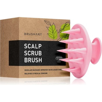 Image 1 of BrushArt Home Salon Scalp scrub brush масажно приспособление За коса
