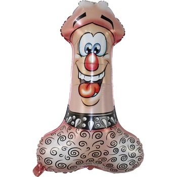 Балон с пенис форма, палав дизайн и голям размер - Penis Party Balloon (D-242353)