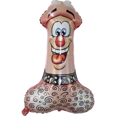 Балон с пенис форма, палав дизайн и голям размер - Penis Party Balloon (D-242353)