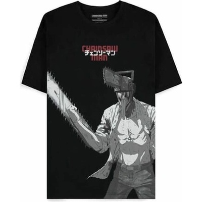 Difuzed Bioworld Europe tričko Chainsaw man černé