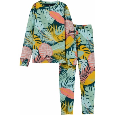 Burton Kids' Fleece Base Layer Set oversized tropical