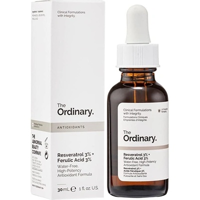 The Ordinary Resveratrol 3% + Ferulic Acid 3% серум за лице за жени 30 мл