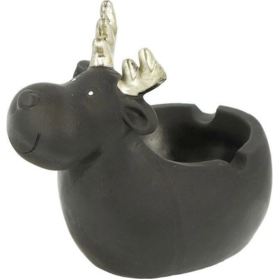 KRCZ Cigaretový popelník Moose Black 13x8x11cm