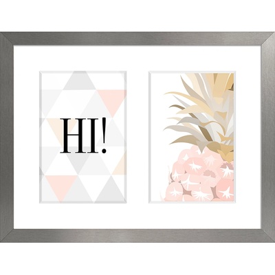 STYLER Рамка за снимки Sanremo 20 x 27 см тъмносребърна (RA-14450)