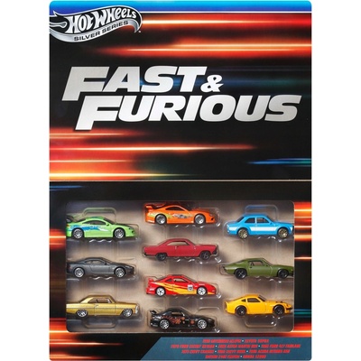 Mattel Balení 10 aut HW Fast_Furious z JCT92 / 6 aut