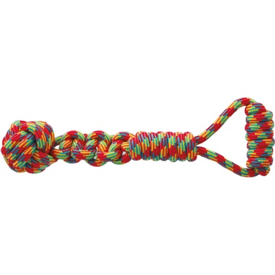 Dog Fantasy Hračka preťahovadlo madlo a lopta 37 cm