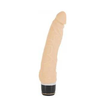 Seven Creations Класически вибратор със седем функции, Vibrator Classic Slim, Телесен, 1148