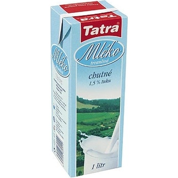 Tatra Trvanlivé polotučné mléko 1,5% 1 l