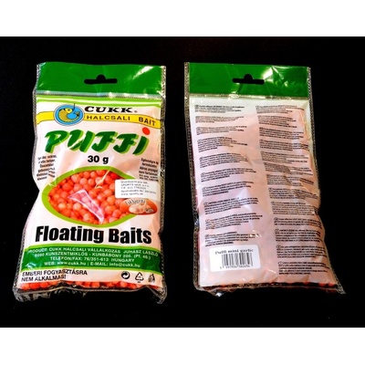 CUKK Puffi MINI foukaný chleba malá 30g Med