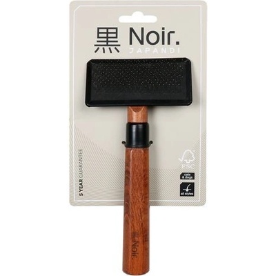 EBI NOIR JAPANDI Kefa k jemnému odstráneniu podsady a uvoľnených chlpov M 18 x 9 x 3 cm
