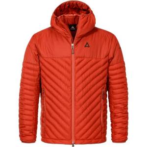 Schöffel Мъжко пухено яке Schöffel Down Jacket Cascata Down jacket - Dark Crabapple - размер 54 (EU) (004-6498-0115)