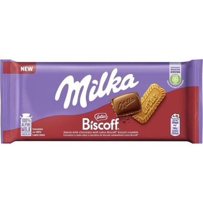 Mondelez International Milka Шоколад Лотус Бискоф 90г