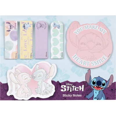 Coolpack Samolepiace záložky blue Stitch Pastel