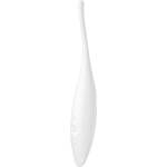 Satisfyer Въртящ се бял клитор стимулатор с APP Satisfyer Twirling Joy