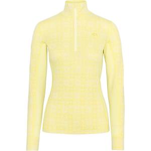 Kari Traa Дамско мериносово термобельо Kari Traa Women's Rose Half-Zip Merino base layer - Mellow Yellow - размер XXL (115-1317-2716)