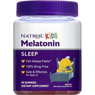 Natrol Kids Melatonin Berry Gummies Berry 90 Gummies