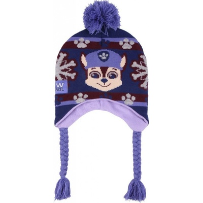 dětská zimní čepice The Paw Patrol modrá