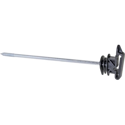 Fencee Izolátor k elektrickému ohradníku pro pásku do 40 mm, lanko do 6 mm, dlouhý vrut 200 mm - 10 ks