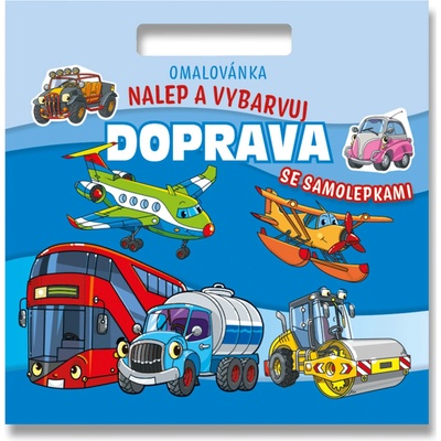 Baloušek Nalepuj a vybarvuj! Doprava BO809 – Hledejceny.cz