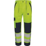 CERVA Работен панталон cerva max neo hv / hi-vis с еластична талия и светлоотразителни ленти - hv жълт 56 (0352012870056)