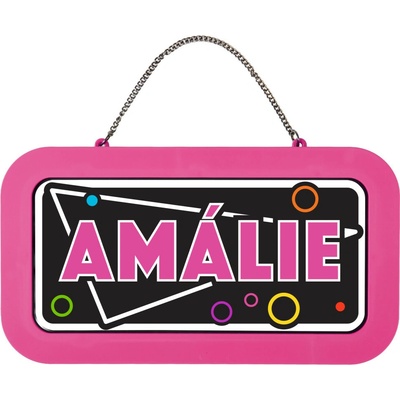 Albi Neonová cedulka se jménem - Amálie NEO