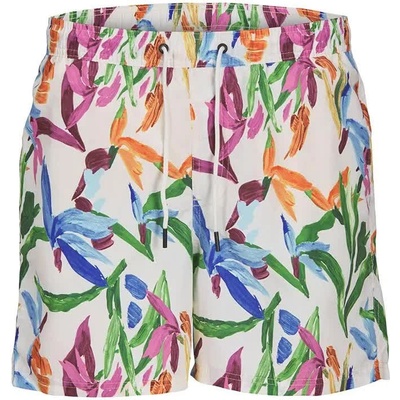 JACK & JONES Бански гащета Jack & jones Fiji Swim swimming shorts - Multicolor (Buttercream)