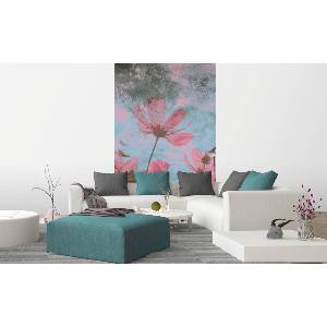 DIMEX ART Флизелинов фототапет абстрактни розови цветя 150 x 250 см