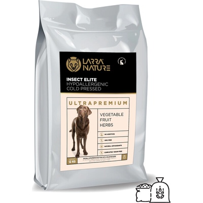 Larra Nature Insect Ultra premium lisované za studena 22/12 3 kg