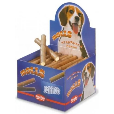 NOBBY Лакомство StarSnack Rolls Мляко 12 - 13 см. / 25 гр NOBBY Германия 69942