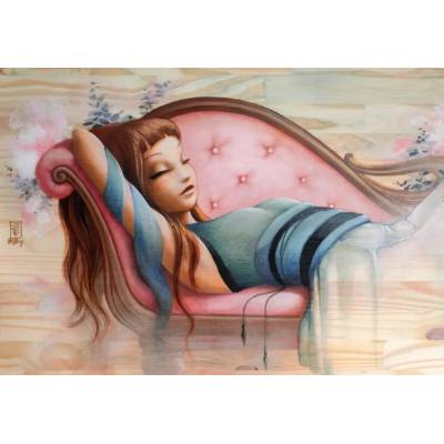 Grafika Misstigri Sieste 1000 dielov