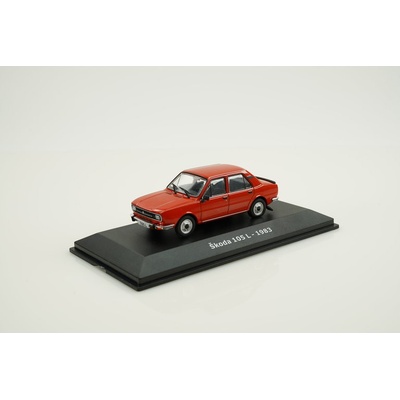 Abrex škoda Fabia 2 červená 1:43