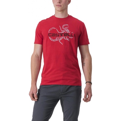 CASTELLI FINALE TEE RED CTS 2023