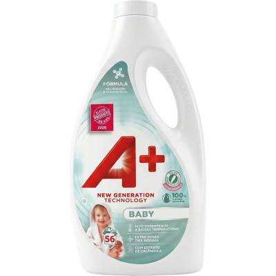 A+ prací gél Baby 2,464 l 56 PD