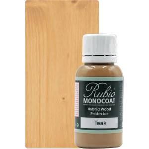 Rubio Monocoat Hybrid Wood Protector Teak - Цветно масло за външна употреба 1л (4467)