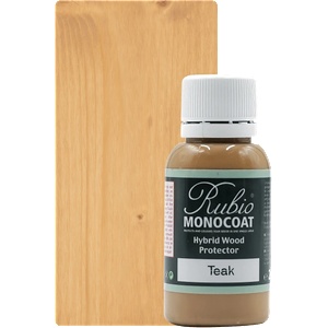 Rubio Monocoat Hybrid Wood Protector Teak - Цветно масло за външна употреба 1л (4467)