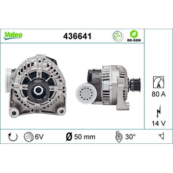 Alternátor VALEO 436641