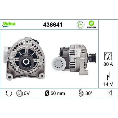 Alternátor VALEO 436641