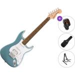 Squier Affinity Series Stratocaster Junior HSS LRL Basic SET Ice Blue Metallic Електрическа китара